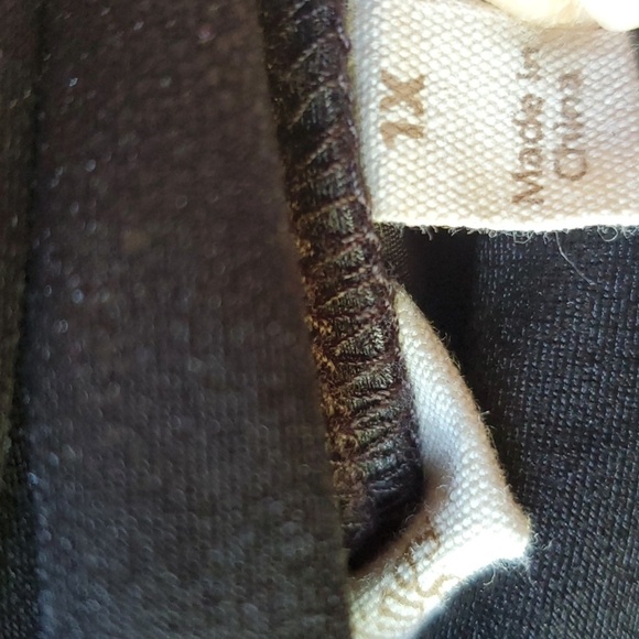 Soft Surroundings  shiny black pull on Black leggings 1X - Picture 5 of 9